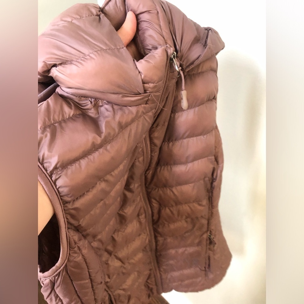 32 Degrees Women’s XS Mauve Pink Down Hooded Puffer Vest w/Pockets - EUC! - Picture 12 of 12